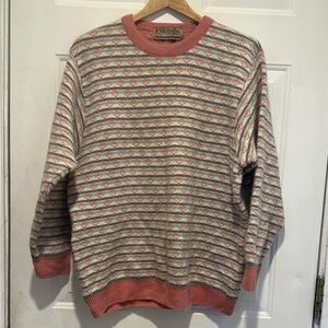 Vintage Wool Angora Crewneck Sweater